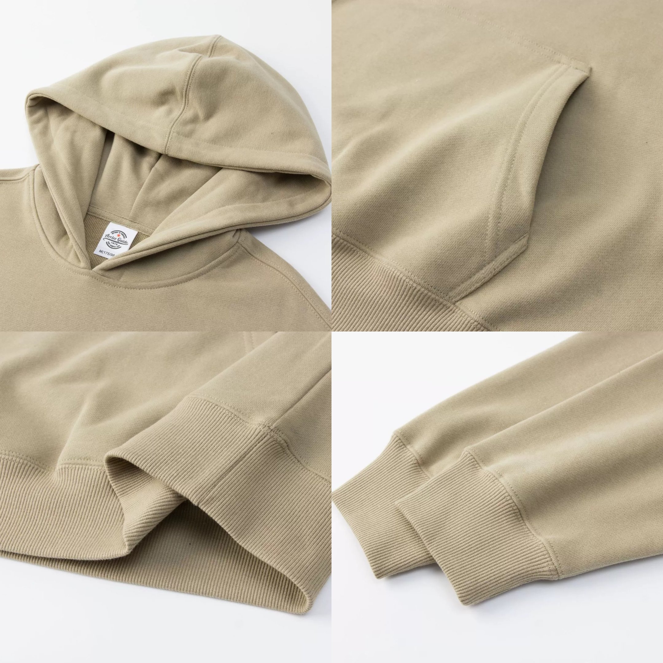 Custom High Quality Cotton 520gsm Heavyweight Hoodies Wholesale Blank Custom Fleece Pullover Oversized Men's Hoodies
