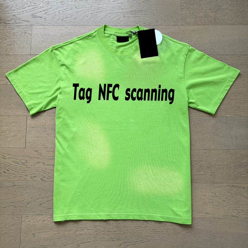 2024 OEM Designer nfc scan Customized Logo Printed Breathable Clothes Pure Cotton Foam Printed Sports Sweater Men's Hoodie