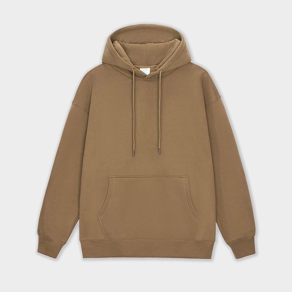 Men's 100%Cotton Blank Thick French Terry Luxury Quality Heavy Weight Oversized Fit Custom Print Logo Men's Hoodies&Sweatshirts