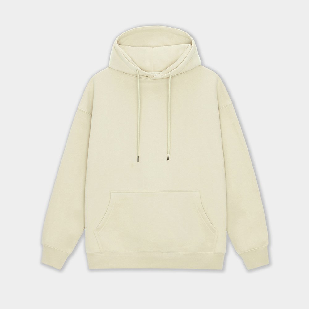 Men's 100%Cotton Blank Thick French Terry Luxury Quality Heavy Weight Oversized Fit Custom Print Logo Men's Hoodies&Sweatshirts