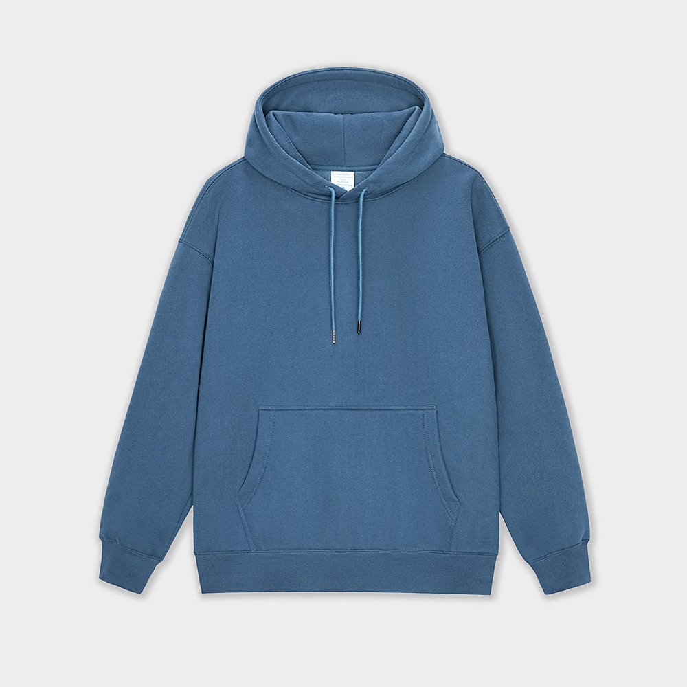 Men's 100%Cotton Blank Thick French Terry Luxury Quality Heavy Weight Oversized Fit Custom Print Logo Men's Hoodies&Sweatshirts