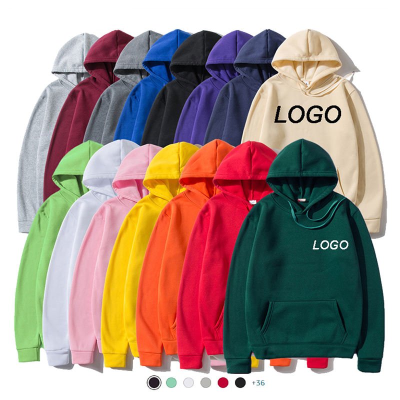 Hot Sale Customized Graphic Plus Size Women's Oversize Blank Puff Printing Hoodie Set Men's Hoodies&Sweatshirts Wholesale