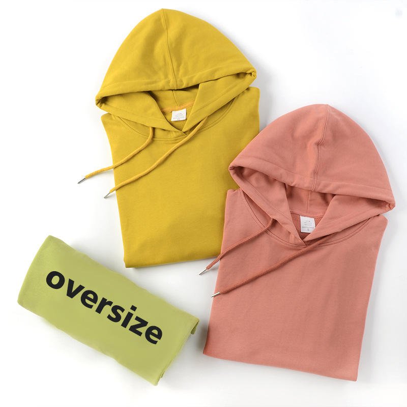 Hot Sale Customized Graphic Plus Size Women's Oversize Blank Puff Printing Hoodie Set Men's Hoodies&Sweatshirts Wholesale