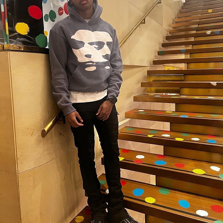 HD2629 500 GSM Factory Custom Blank Boxy Oversized Hoodies for Men Heavyweight Cotton Hoodies Drop Shoulder Pullover Hoodie OEM
