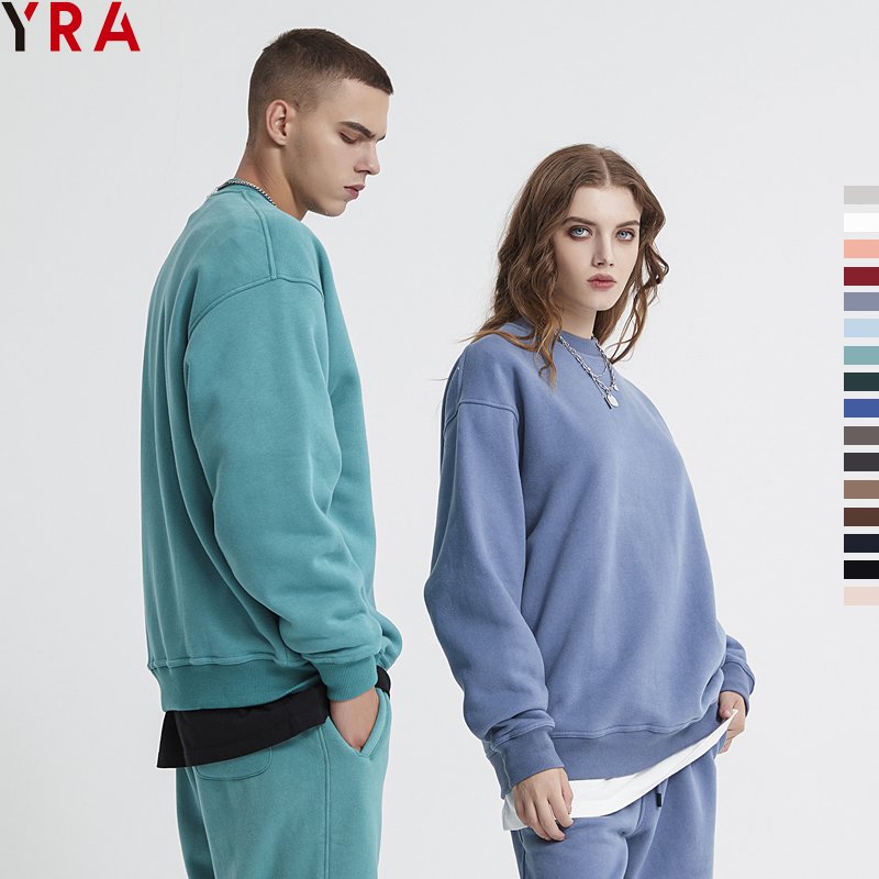 Men's hoodies crew neck unisex man fleece warming fabric 2024 clothing hoodie men women high quality clothing