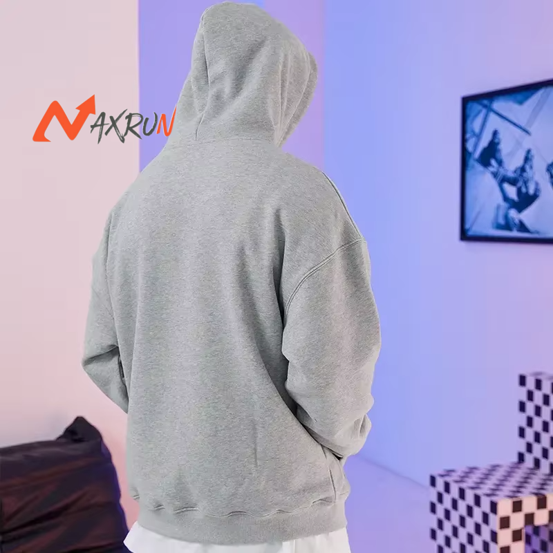 High Quality Heavyweight Cotton Men's Hoody Oversized Luxury Pullover with Puff Printing Custom Winter Spring Hoodies