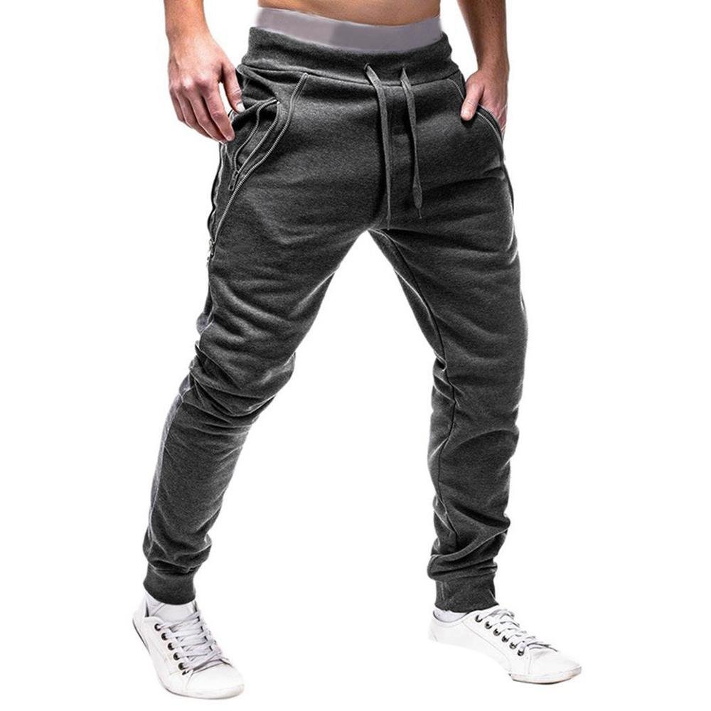 New Mens Slim Fit Tracksuit Bottoms Jogging/Joggers Pants/Trousers
