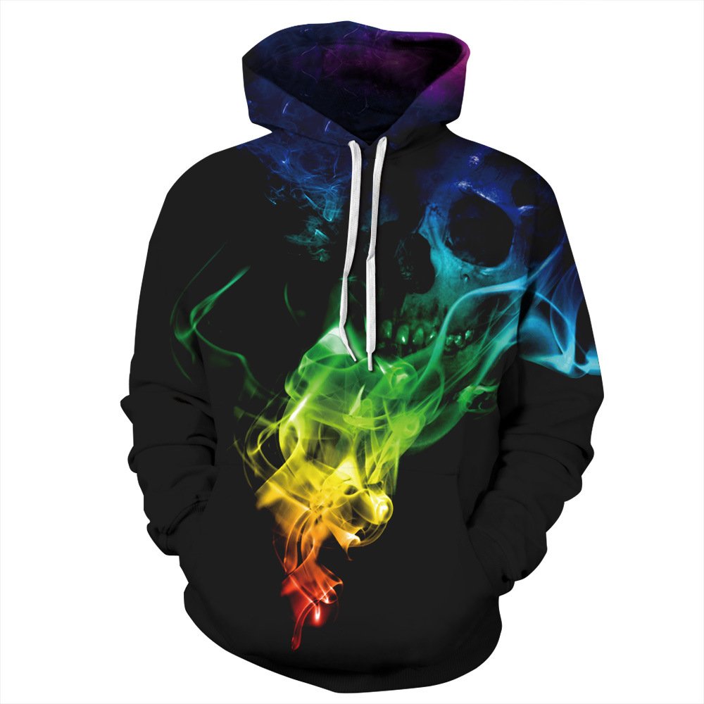 Custom 3D Digital Printing Hooded Sweatshirt Women's Hoodies Plus Size Men's Hoodies