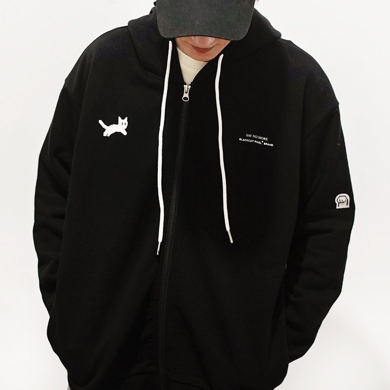 Sweat pants hoodie set personalized grey fleece 480gsm heavy weight full zip up hoodie custom bamboo streetwear men hoodies