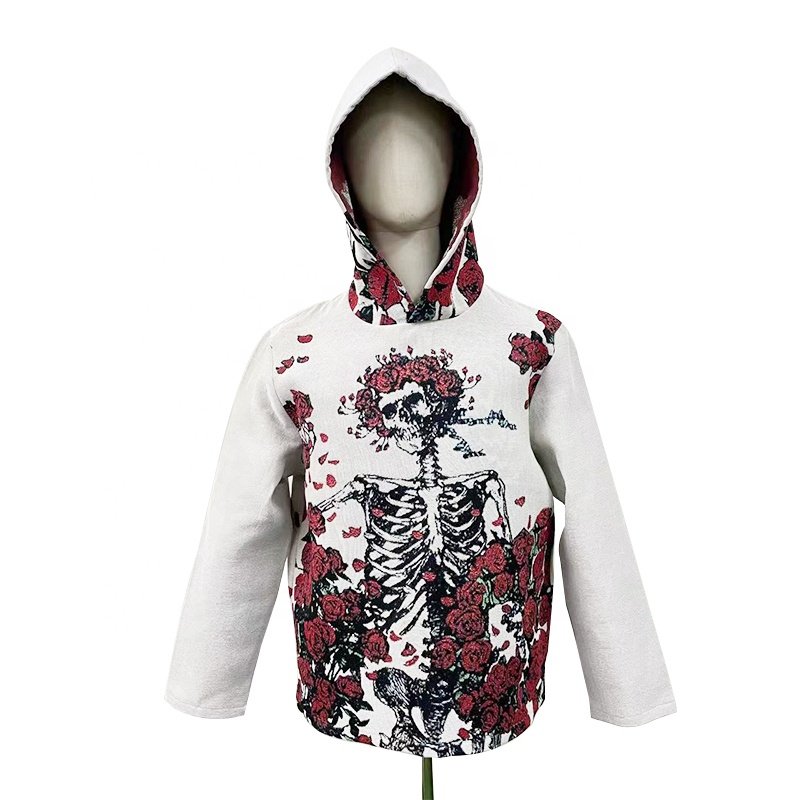 High density Tapestry blanket fabric tapestry sweater Custom Men's clothing Tapestry Hoodie