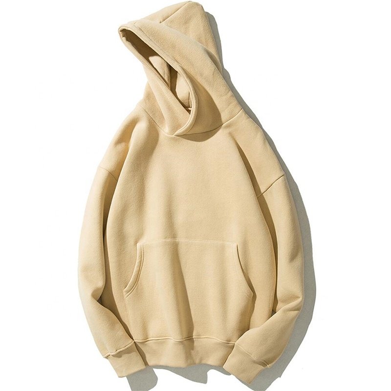 Wholesale Good Quality Plain Hoodies Sweatshirt Unisex Hip Hop Oversized Custom Hoodie custom color hoodies
