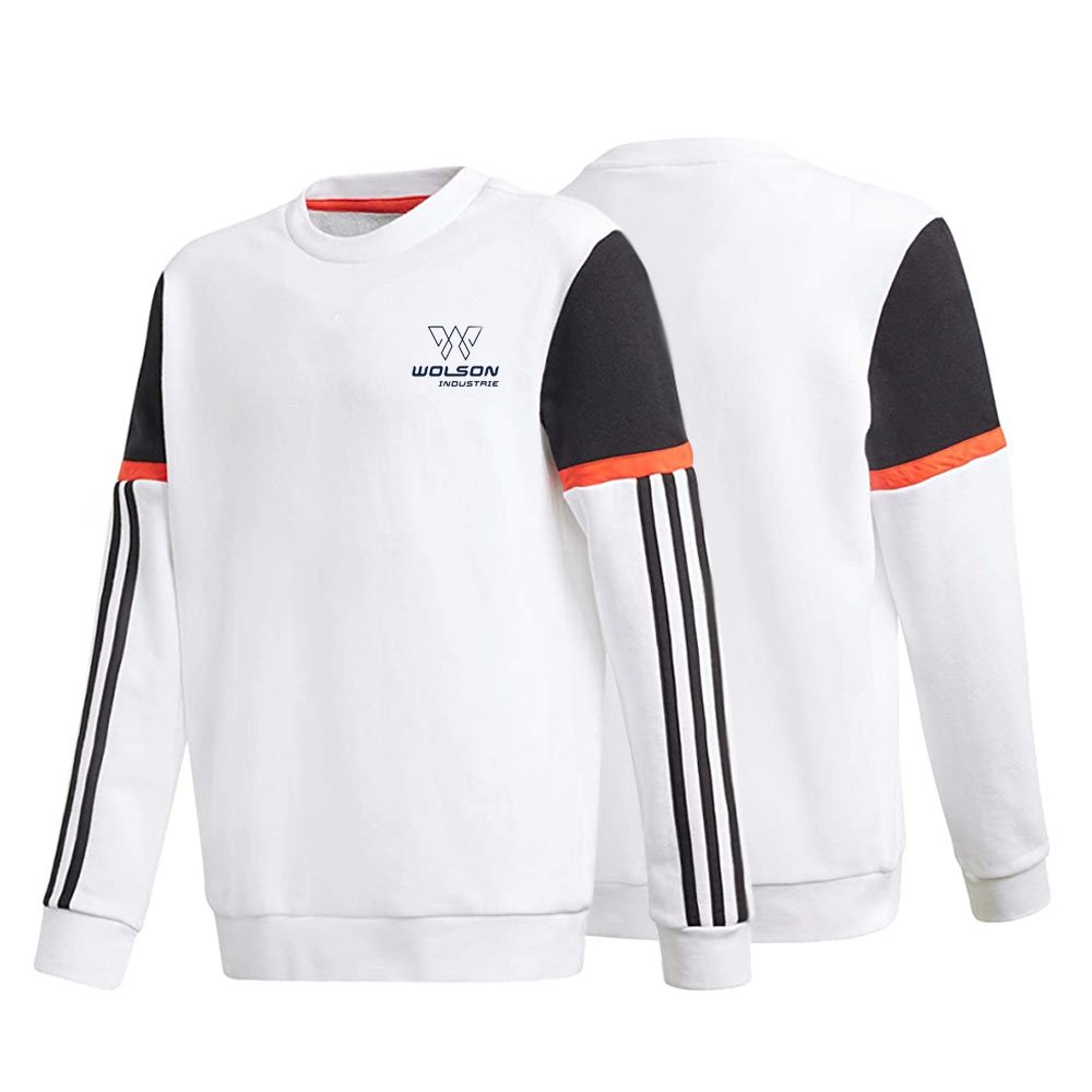 Wholesale OEM High Quality Custom Logo Pullover Plain Oversized Round Collar Men's Hoodies & Sweatshirts Crew Neck Sweatshirt