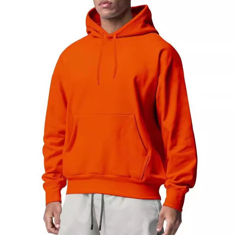 Wholesale ultra soft pullover hooded men's and women's solid color thick hoodie sweater men's custom logo pattern men's Hoodies