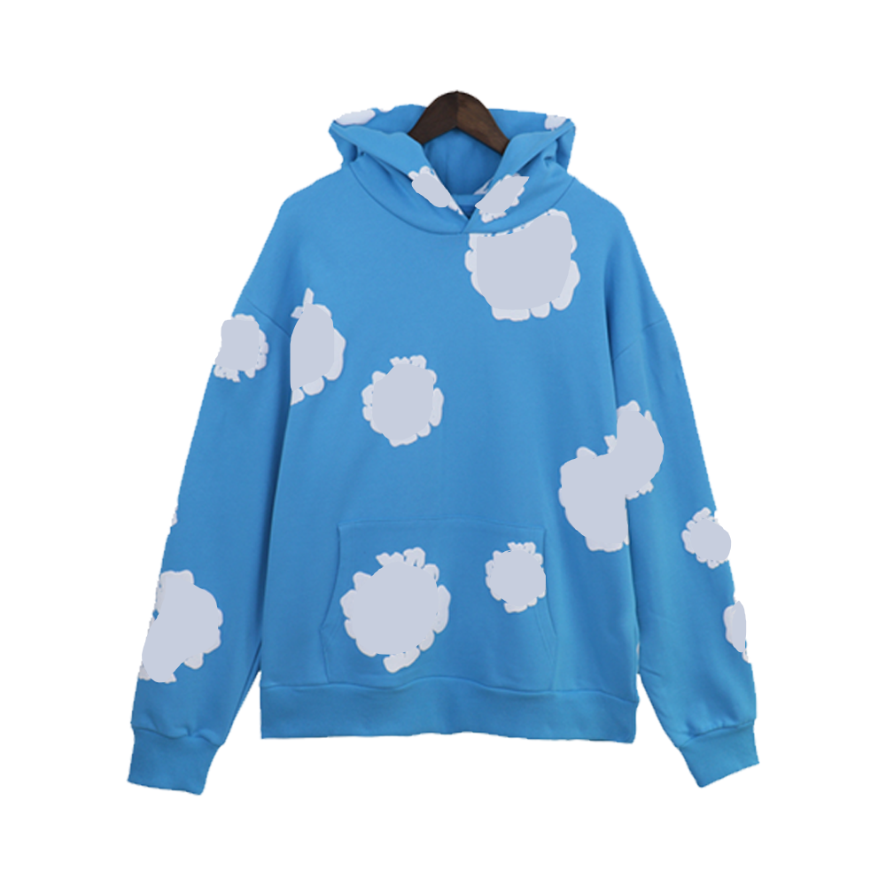 2024 Foam printing Men's Hoodies Printed Wholesale Hoodies For Men Pure Cotton Comfortable MADE IN PORTUGAL Hoodies