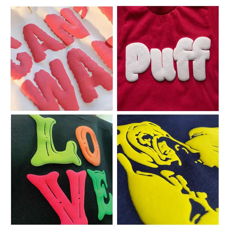 Manufacturer Streetwear Pullover No String Cotton Fleece Heavyweight Oversized 3D Puff Print Custom Men'S Hoodies & Sweatshirts