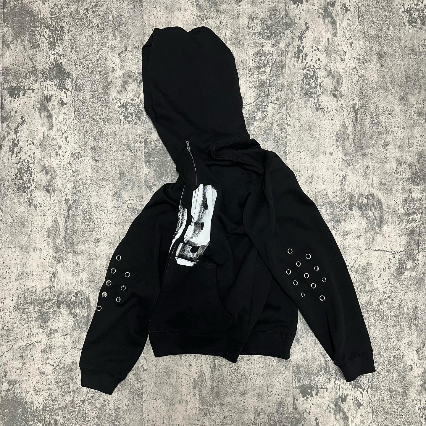 Custom Heavyweight Eyelet No Drawstring Kangaroo Pocket hoodie acid wash Casual Cotton plus size men's hoodies & sweatshirts
