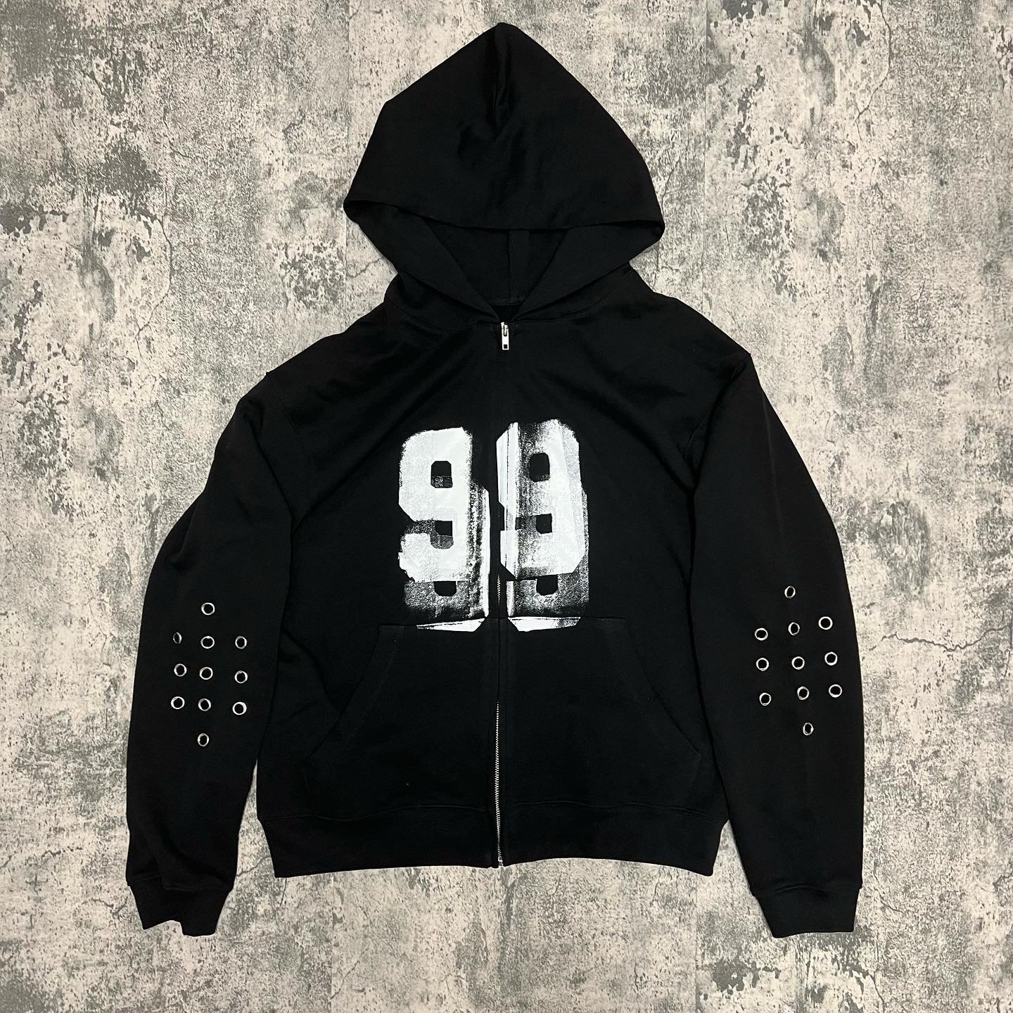 Custom Heavyweight Eyelet No Drawstring Kangaroo Pocket hoodie acid wash Casual Cotton plus size men's hoodies & sweatshirts