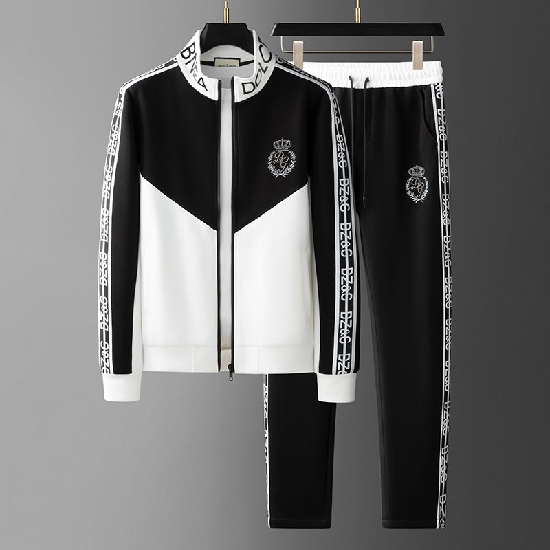 Corduroy 2 piece sweatsuit set men's clothing suits for men's hoodies & sweatshirts set