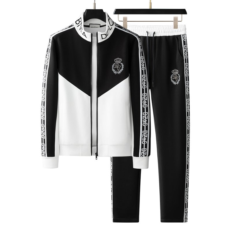 Corduroy 2 piece sweatsuit set men's clothing suits for men's hoodies & sweatshirts set