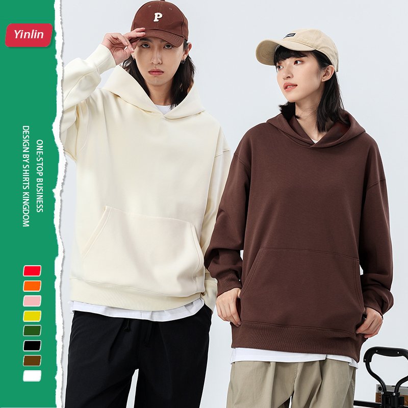 Wholesale Quality Puff Printing Heavyweight Cotton Men's Hoody Oversized Custom Print Luxury Pullover Cotton Custom Hoodies