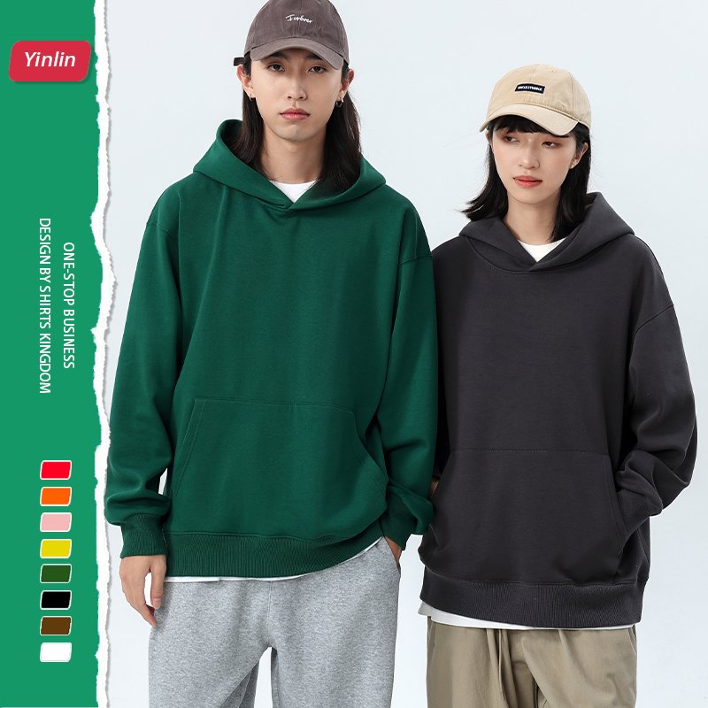 Wholesale Quality Puff Printing Heavyweight Cotton Men's Hoody Oversized Custom Print Luxury Pullover Cotton Custom Hoodies