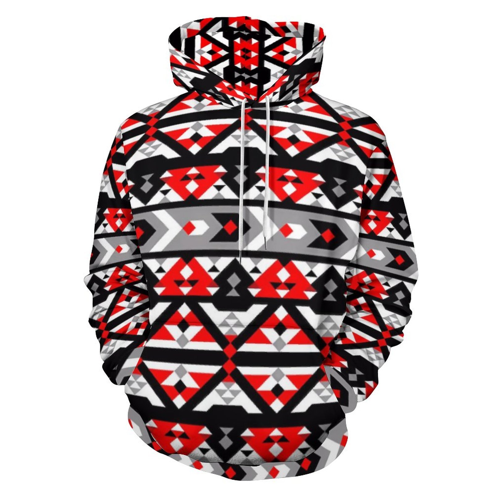 New Bilum Design Mens Hoodie Tops Aboriginal Papua New Guinea Native Tribal Print Plus Size Men's Hoodies & Sweatshirts Custom