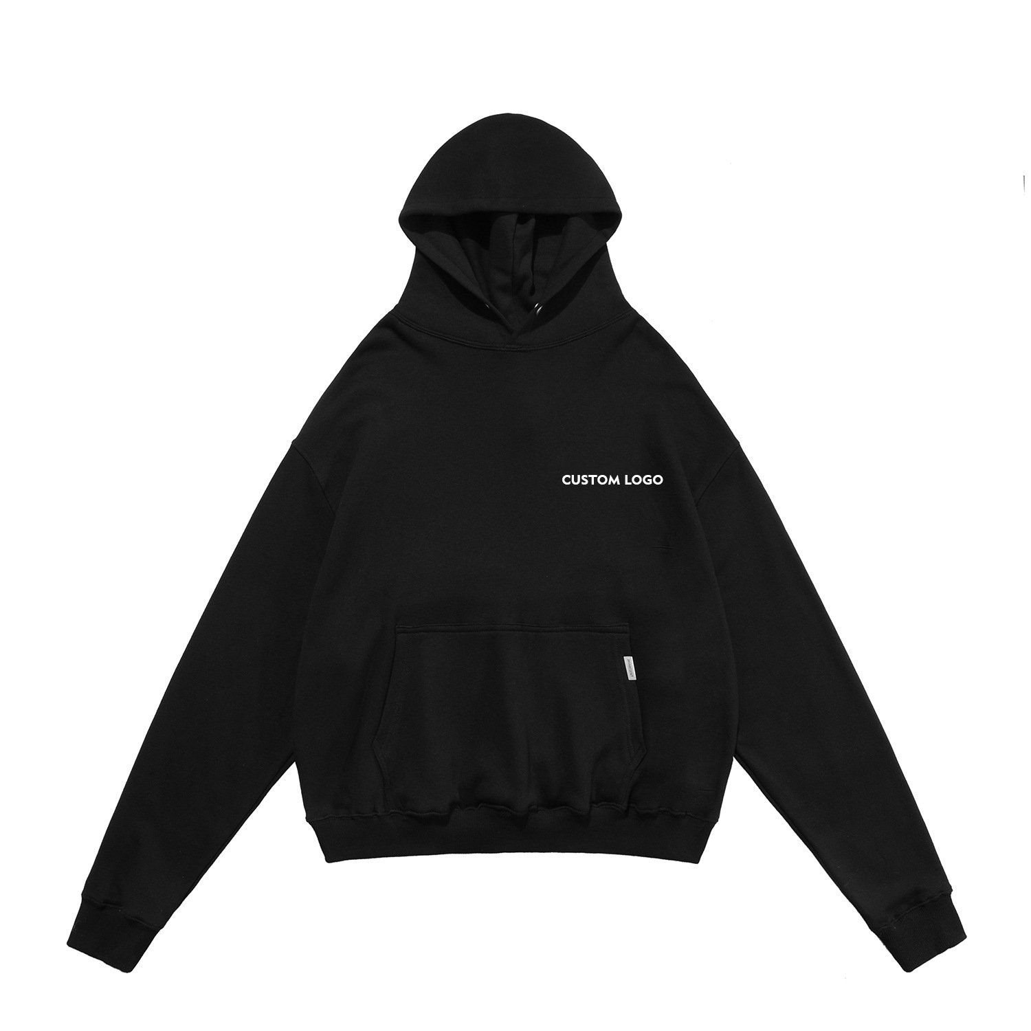 2025 Custom Blank Hooded Plus Size Men's Pullover Hoodie Embroidery Wholesale Printed Oversize Heavy Streetwear Men's Hoodies