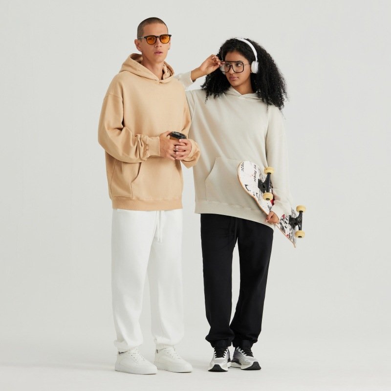 winter custom oversized plain cotton blank hoodies mens pullover unisex bulk plus size men's hoodies & sweatshirts