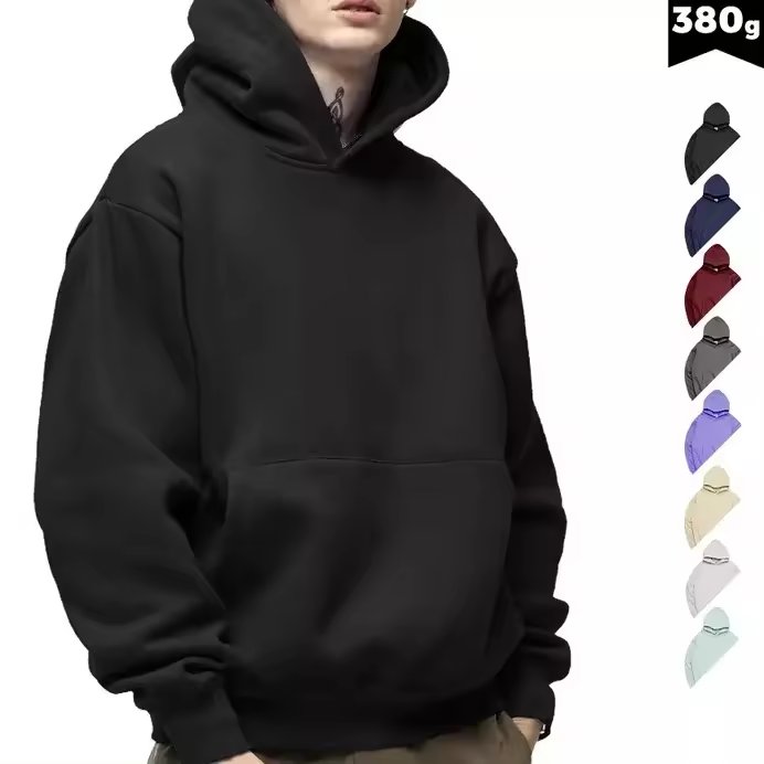 wholesales athletic high quality Various Colored 100% Cotton Streetwear Oversized Cotton Heavyweight mens pullover Hoodies