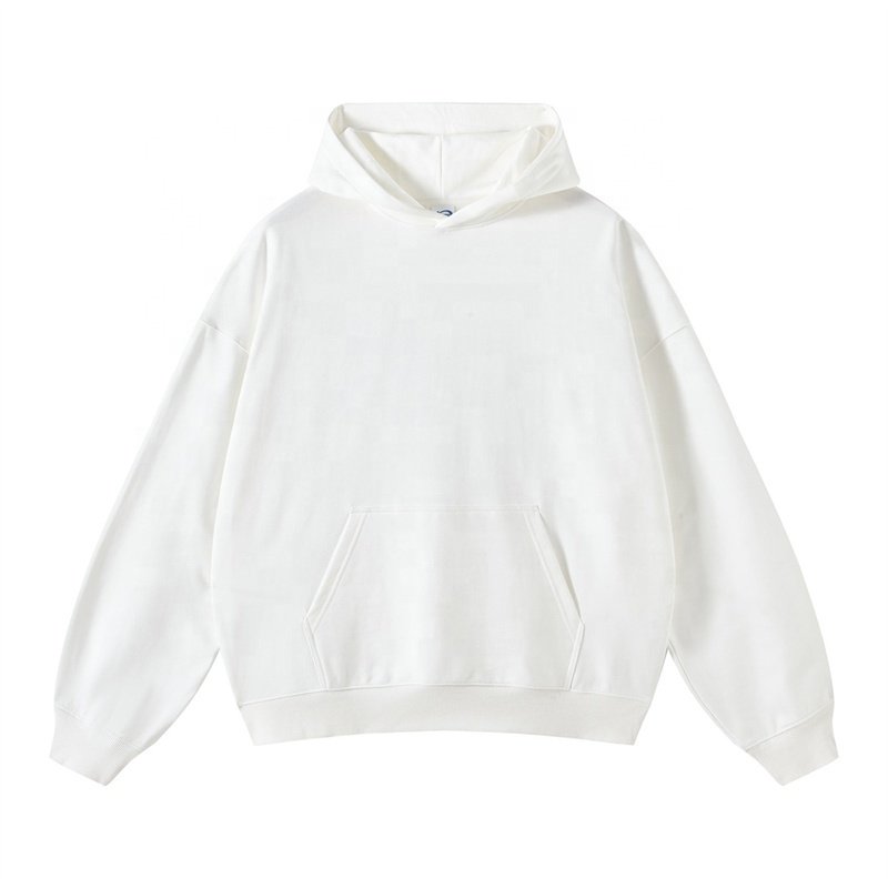 2024 Winter New FOG Double Thread 400 GSM French Terry 100% Cotton Heavyweight Hooded Trendy Men's Hoodies