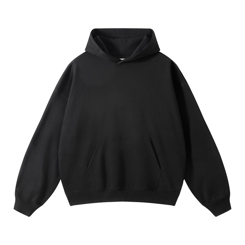 2024 Winter New FOG Double Thread 400 GSM French Terry 100% Cotton Heavyweight Hooded Trendy Men's Hoodies