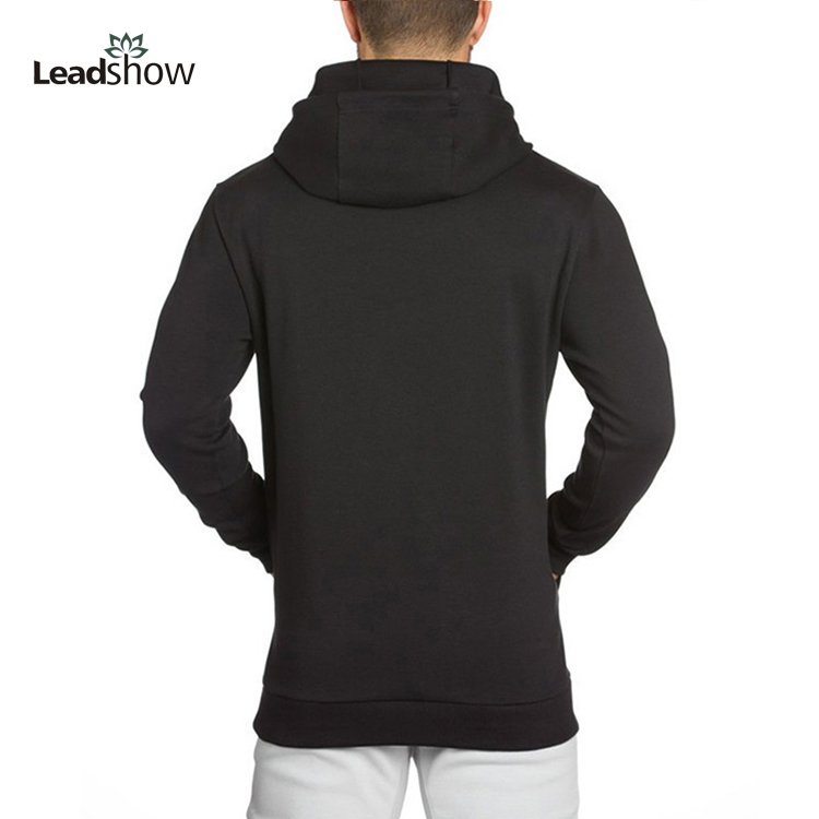 manufacture plus size blank men's hoodies sweatshirts custom brand private label plain pullover Men sports gym hoodie