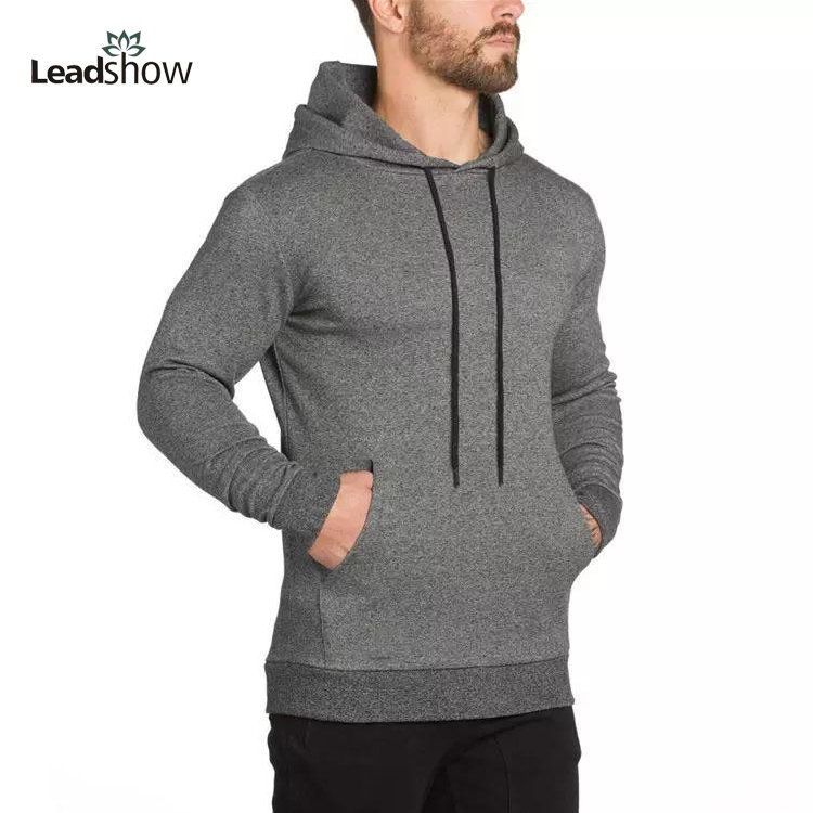 manufacture plus size blank men's hoodies sweatshirts custom brand private label plain pullover Men sports gym hoodie