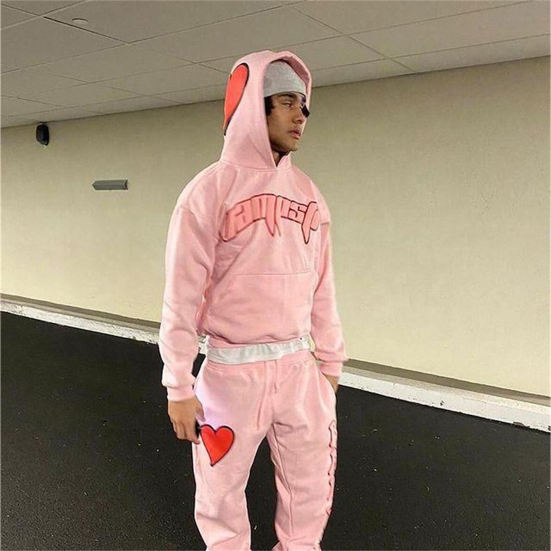 Custom Designed Men's Puff Printing Hoodie Fleece French Fabric 3D Pattern Winter Pullover Size 6XL