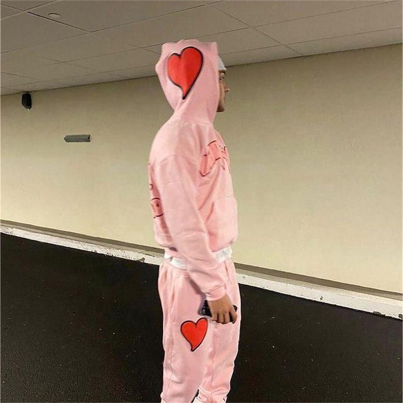 Custom Designed Men's Puff Printing Hoodie Fleece French Fabric 3D Pattern Winter Pullover Size 6XL
