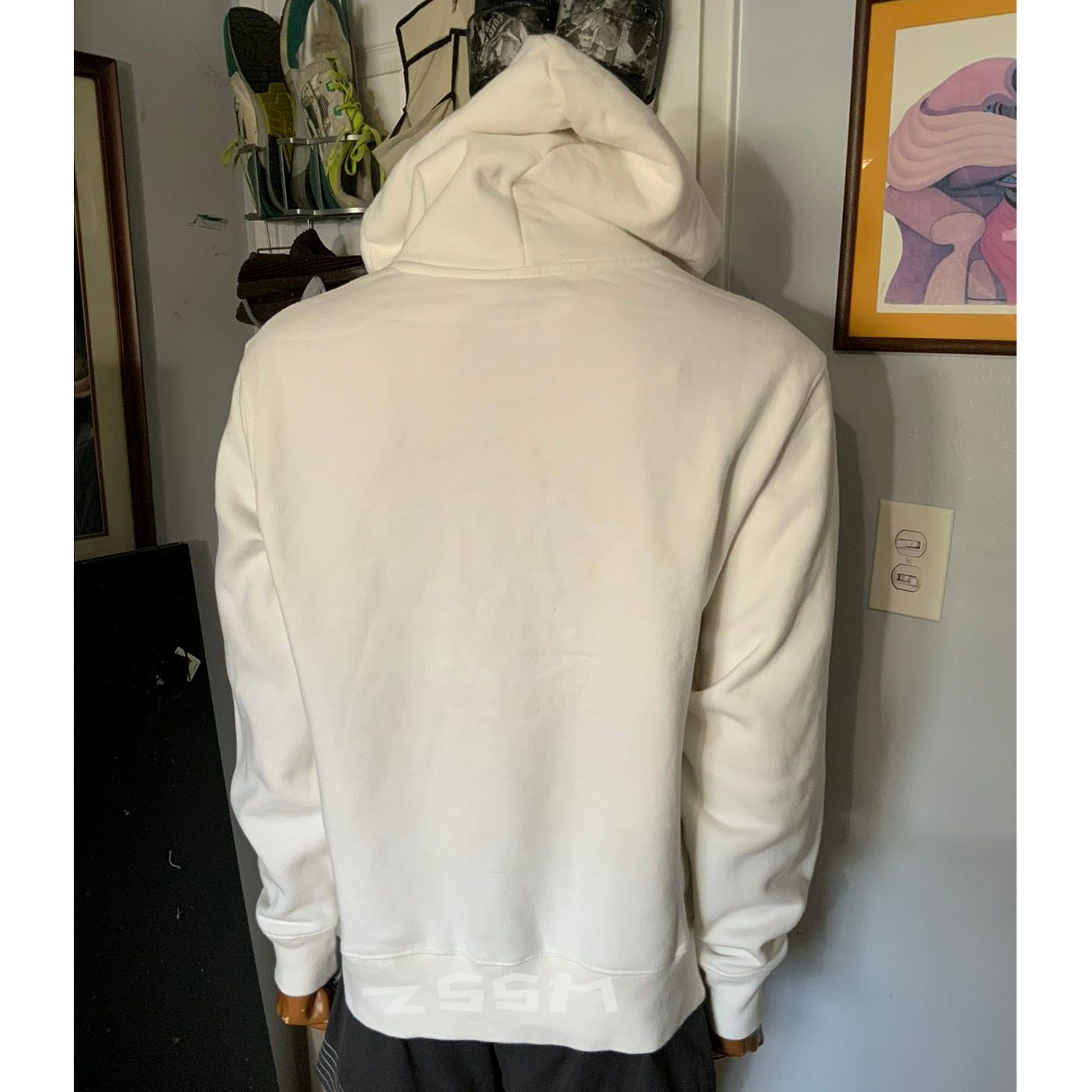 ZSSM Customize OEM Cotton embroidery Printing High Quality Cotton Oversize Plain Men's Hoodies