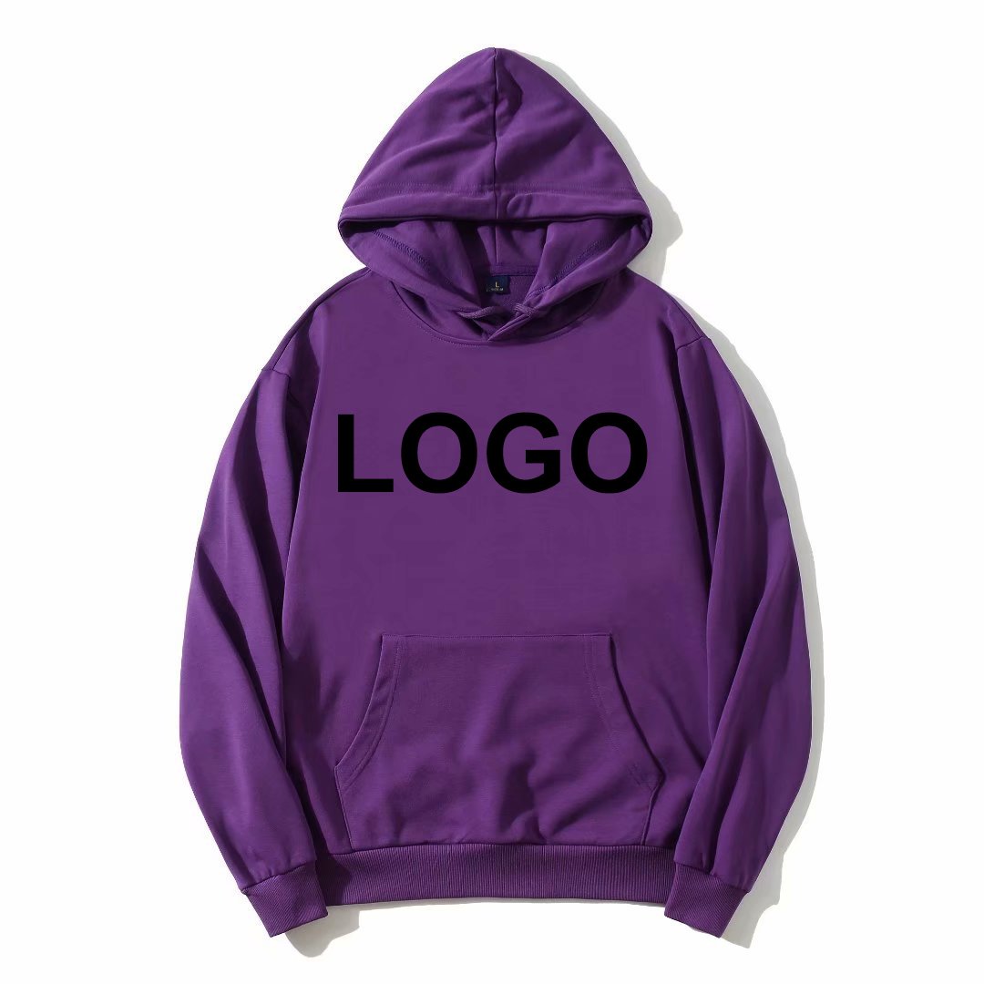 Custom Made Printing Embroidery Men's Women's Sweatshirt Sweaters Cotton Unisex hoodie