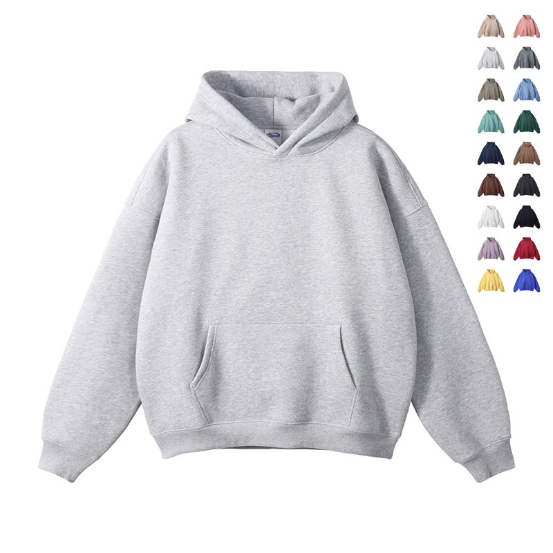 High Quality Cotton Pullover Warm Oversize Hoodies Wholesale Men Custom Logo Printing Embroidery Hoodies