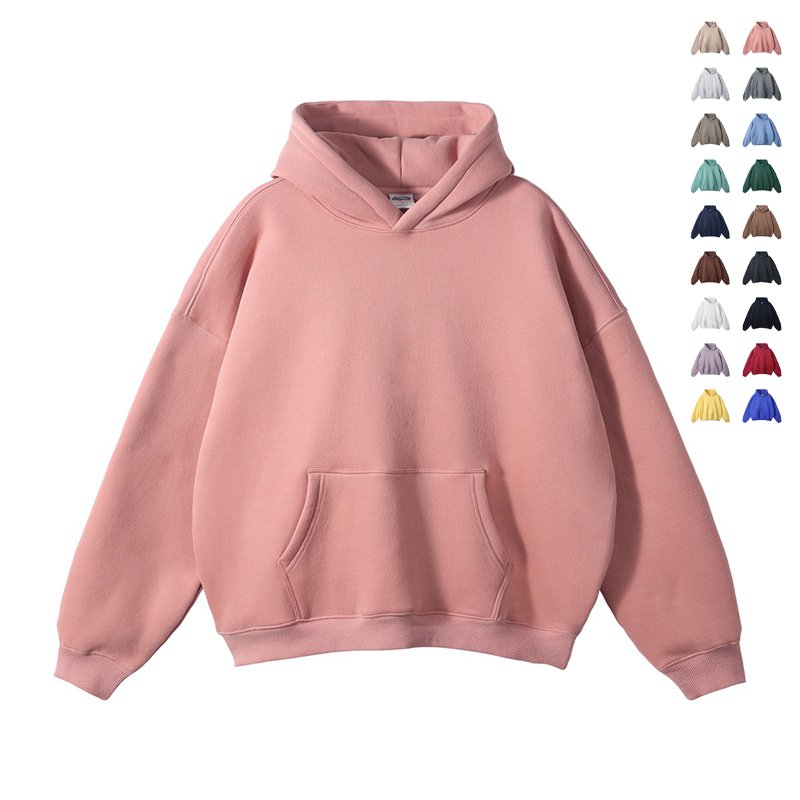 High Quality Cotton Pullover Warm Oversize Hoodies Wholesale Men Custom Logo Printing Embroidery Hoodies