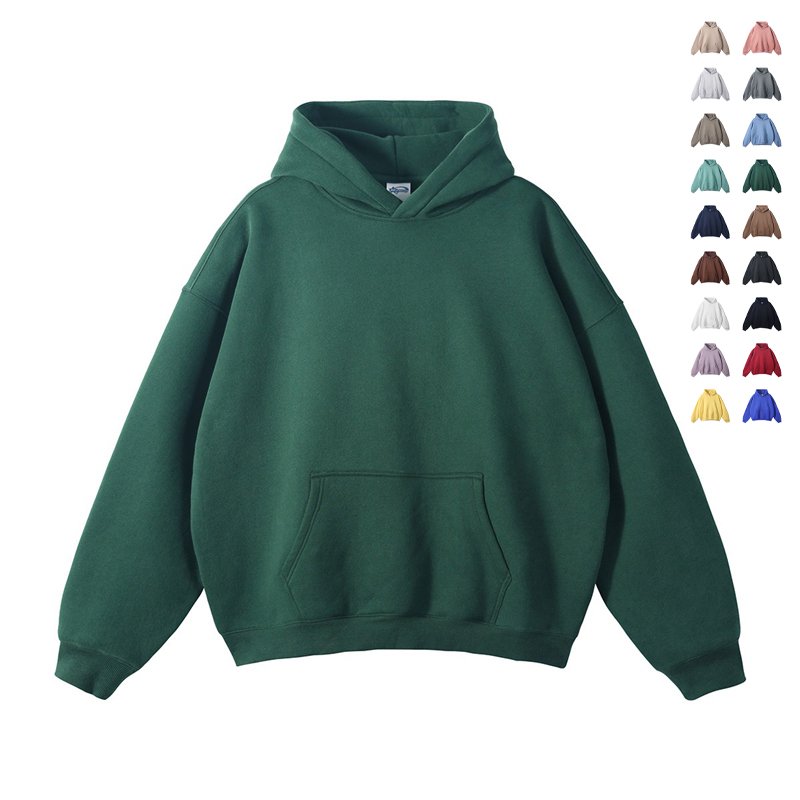 High Quality Cotton Pullover Warm Oversize Hoodies Wholesale Men Custom Logo Printing Embroidery Hoodies