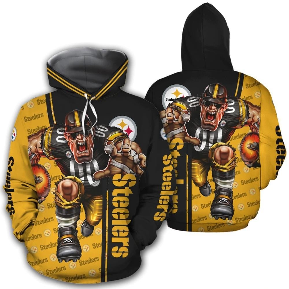 Cross border High Quality N--*/-fl Pullover Sweatshirt Warming 3d Print Nfl Hoodie S Custom Plus Size Men's Hoodies