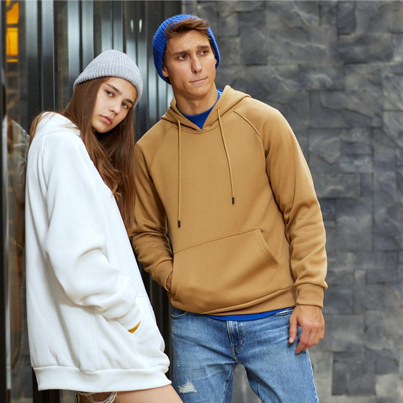 Newest custom logo print or embroidery design Oversize Blank Hoodie and fleece inside Mens Winter Hoodies
