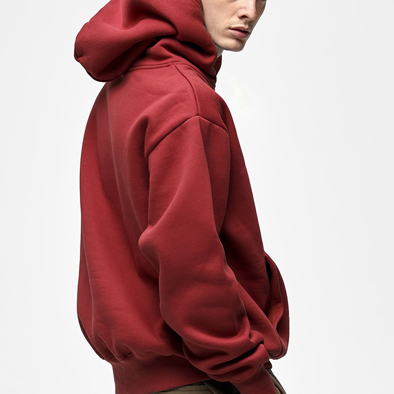100% cotton high quality pullover heavyweight men hoody oversized drop shoulder custom logo mutil color hoodies for men