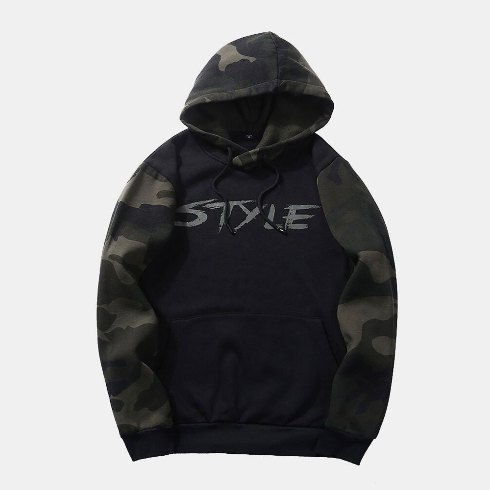 New custom printed jumper hoodies for men in breathable cotton fleece 400 GSM oversized pullover Black Color Embossed sweatshirt
