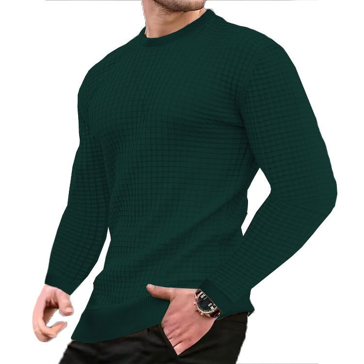 Wholesale Custom Design Winter Men'S Jumpers Sweatshirt Pullover Warm Knitwear Sweater Men Knit Crewneck Hoodies