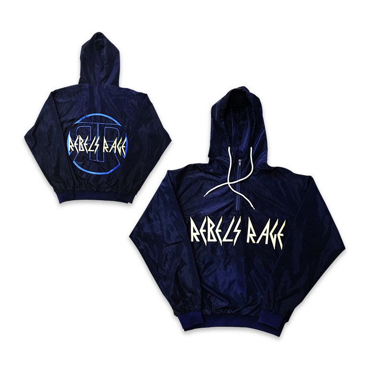 Latest Men's Anorak Pullover Windbreaker Custom Long Sleeve Embroidered Logo Hoodies