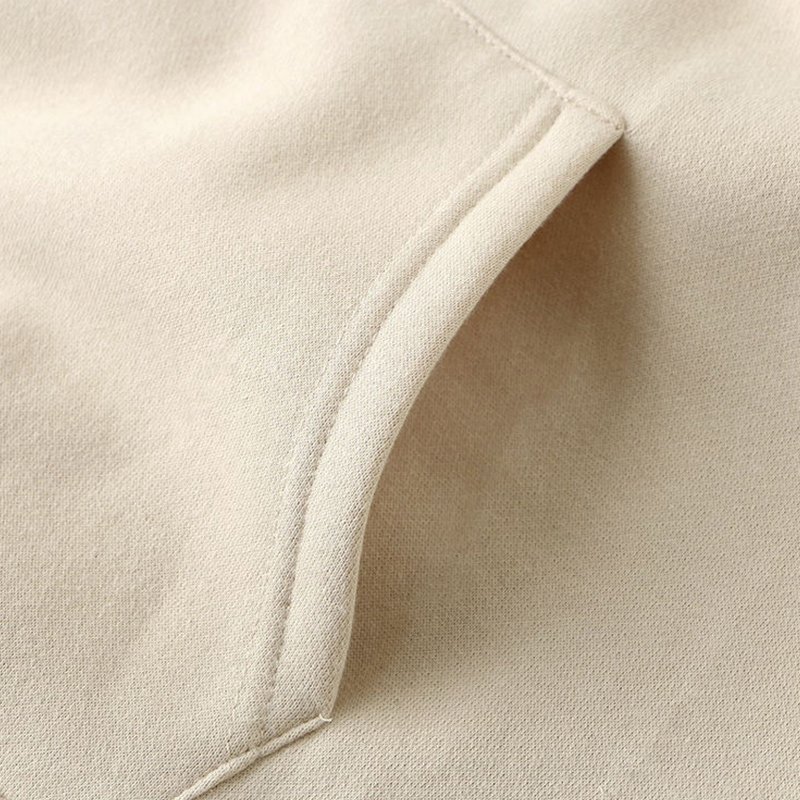 Supplies Wholesale 95%cotton 5%spandex High Quality Men's Hoodies Thick Pullover Crewneck Sweatshirt/