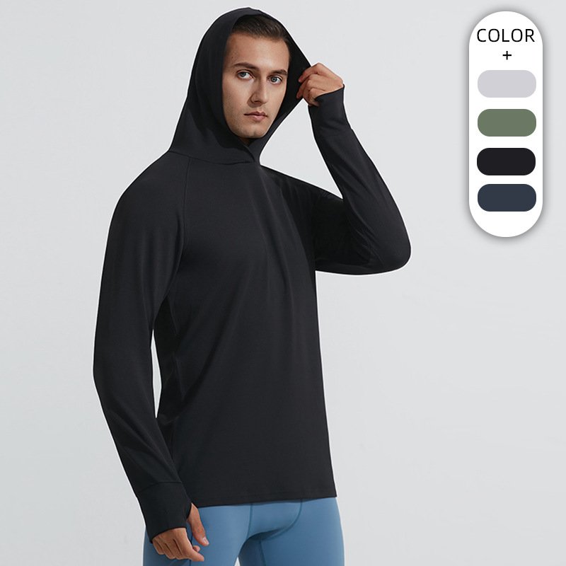 New Spring Long Sleeve Autumn Sweatshirts Males High Quality Clothing Solid Hoodies Men's Sport Shirts