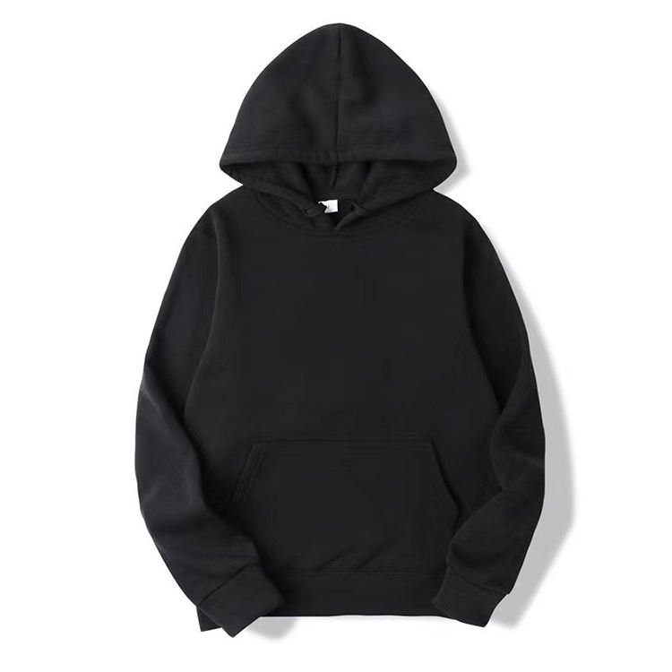 wholesale custom male cheap plain black khaki hoodies solid color baggy hooded sweatshirt for men unisex