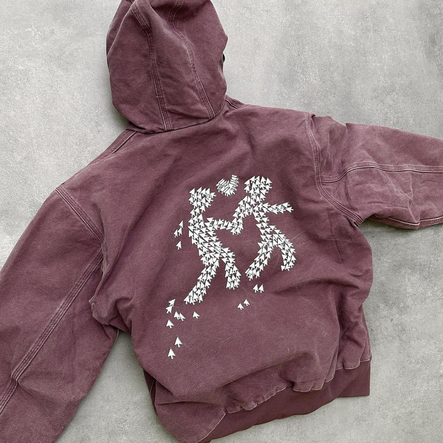 OEM manufacturer acid stone washed fade oversized men's hoodies heavyweight 100% cotton zip up vintage hoodies